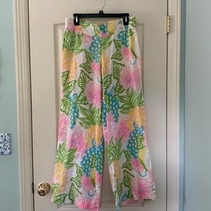 Lily Pulitzer Linen Trousers